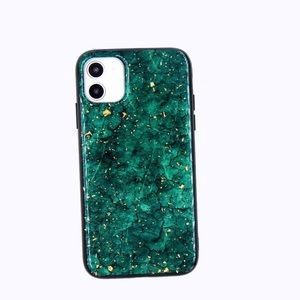 11 pro iPhone case green marble New in package